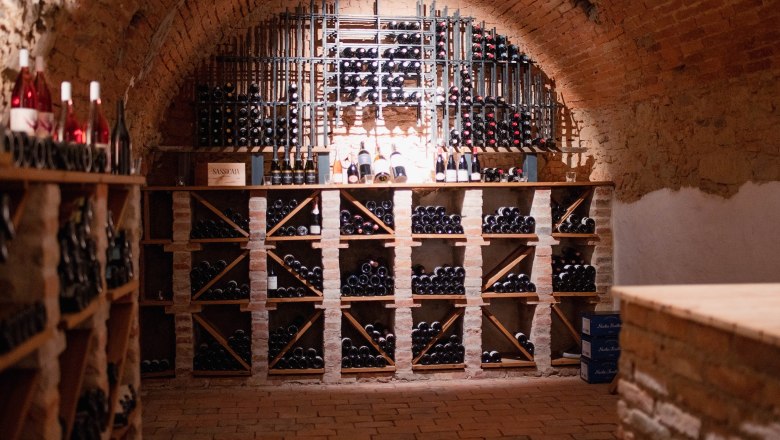 Wine cellar at the Hotel Schachner, © Hotel Schachner_MIKU Media Wine cellar at the Hotel Schachner, © Hotel Schachner_MIKU Media