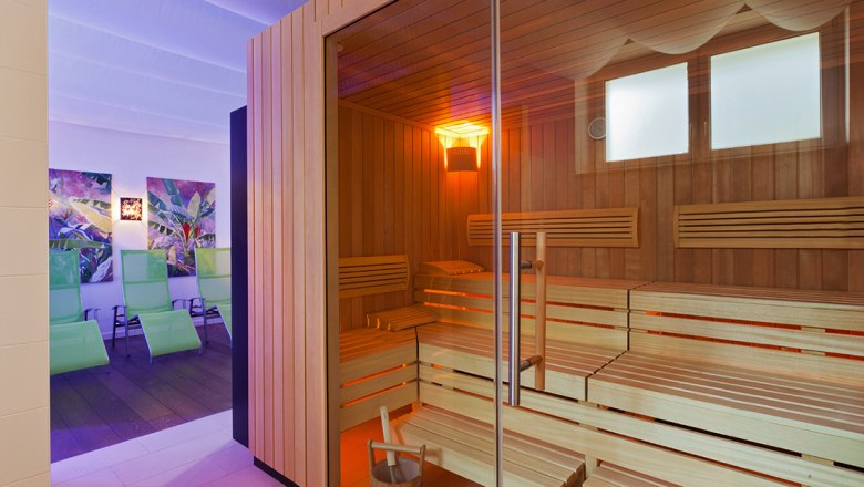 Sauna area, © At the Park Hotel Sauna area, © At the Park Hotel