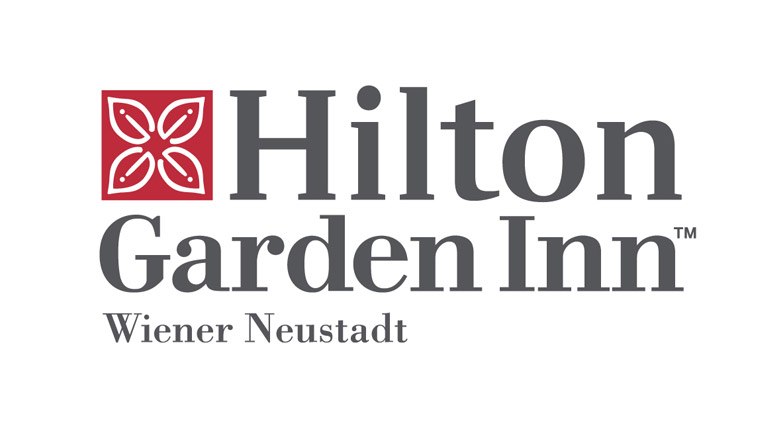 Logo of the Hilton Garden Inn Wiener Neustadt.