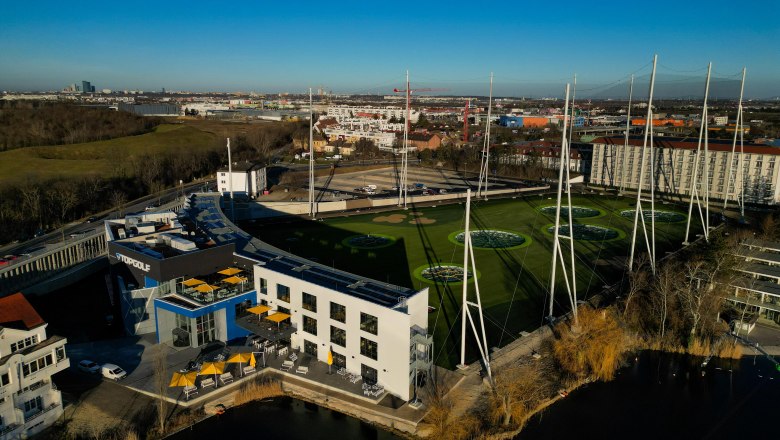 View of the golf course