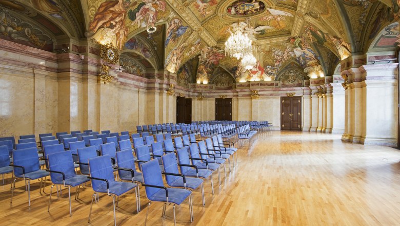 Palais Niederösterreich, Landtagssaal, © Event Residenzen Niederösterreich