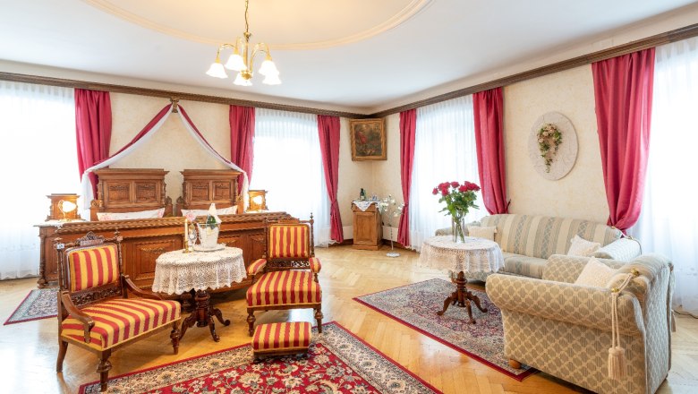 Emperor Suite, &copy; Schlosshotel Rosenau