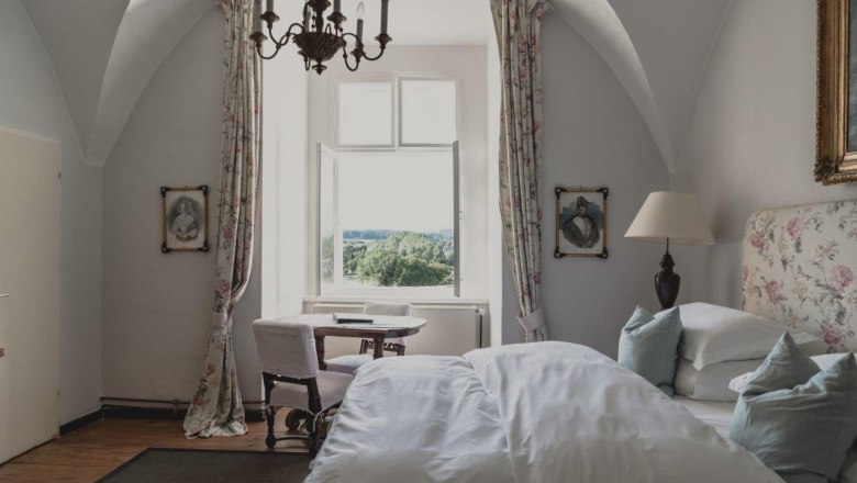 Rooms at Ernegg Castle, © Nicole Stessl