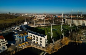 View of the golf course