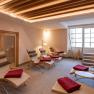 Modern relaxation room with comfort loungers invite you to relax