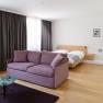 Junior Suite living and sleeping area, &copy; Peter Hruska