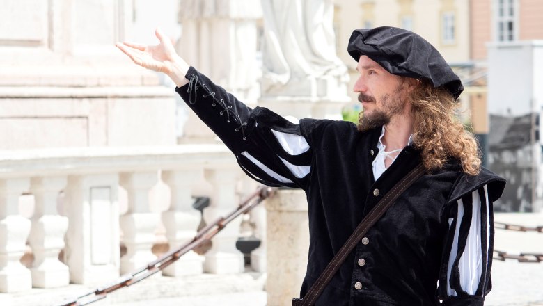 Convention Bureau Wiener Neustadt, Emperor Maximilian Actor, &copy; Michael Weller