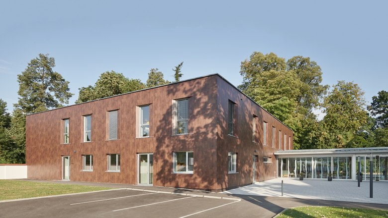 Extension with bicycle room, &copy; Hotel Schloss Haindorf